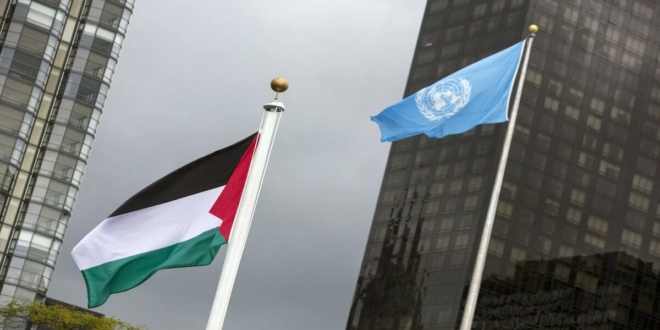 déploiement du drapeau palestinien à l’ONU