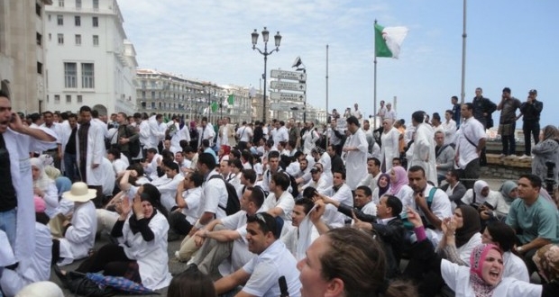 sit-in medecins residents alger